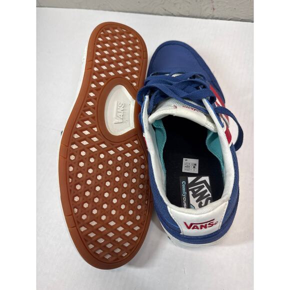 Vans Lowland Cc Retro Sport Navy Blue Red Low Sneakers‎ Men's Size 11.5 - Picture 5 of 5